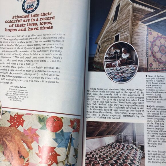 Better Homes & Gardens Magazine February 1978 Bicentennial Quilt Patterns Tips - Picture 6 of 7